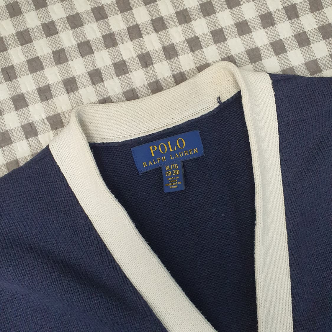 폴로 랄프로렌 브이넥 니트 가디건 남자95 상품이미지2