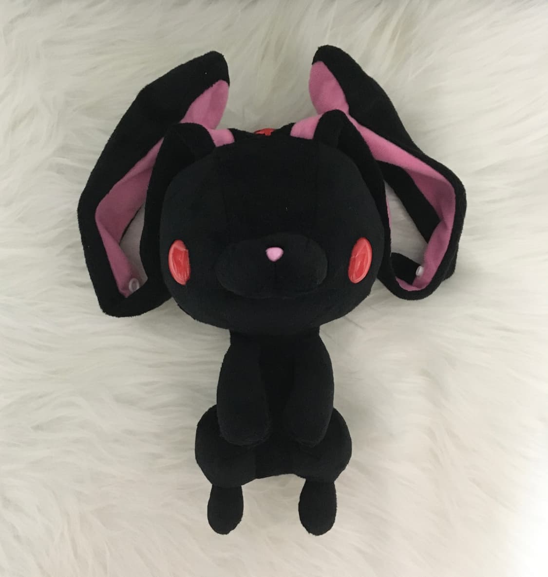 범용토끼 블랙 파우치 키링 상품이미지1