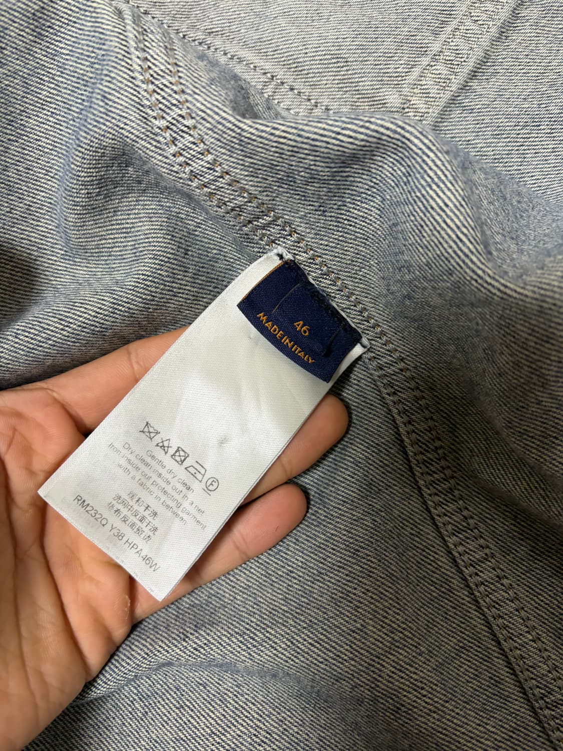 루이비통 카펜터 데님자켓 상품이미지5