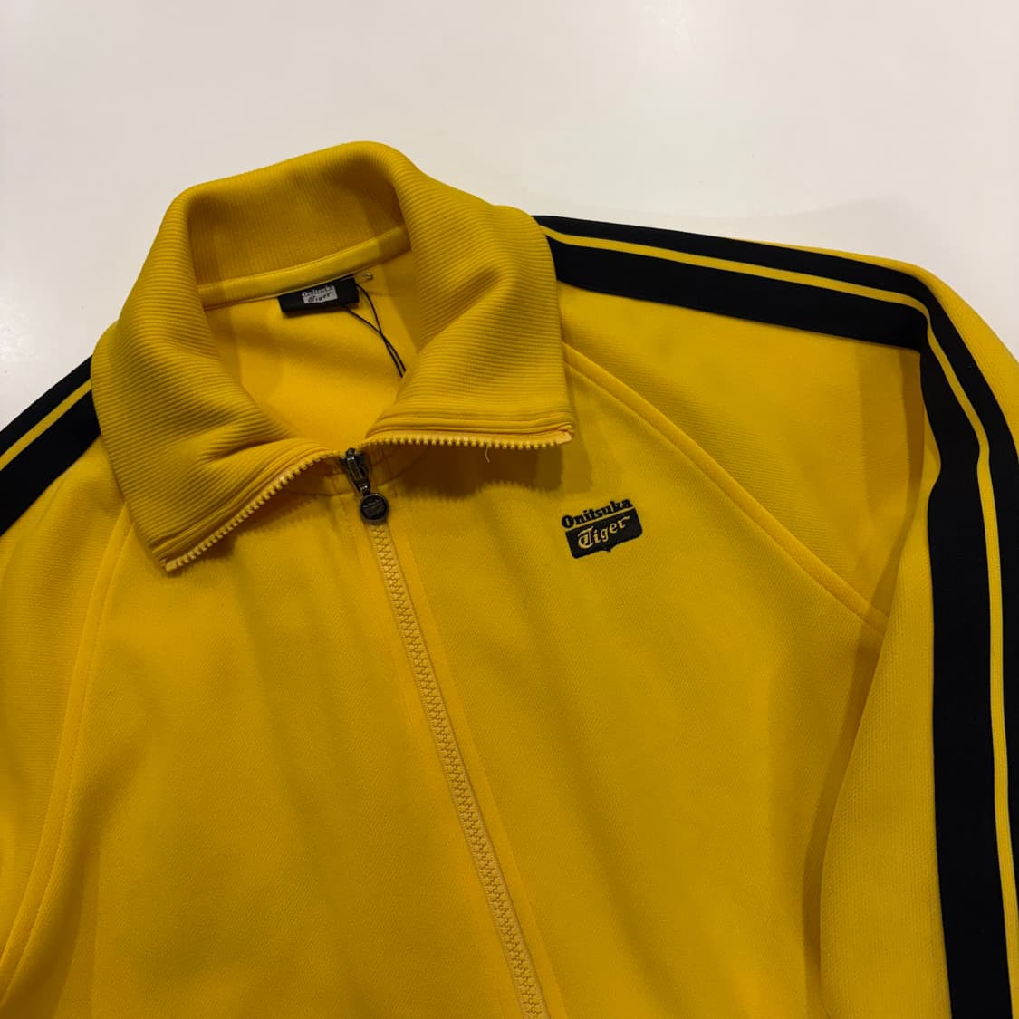 [L] 오니츠카타이거 옐로우 호랑이 자켓 트랙탑 져지 B753 상품이미지3