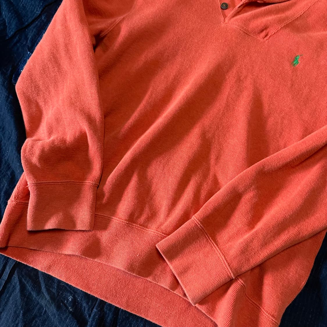 폴로 랄프로렌 숄카라 코튼 니트 L 상품이미지3