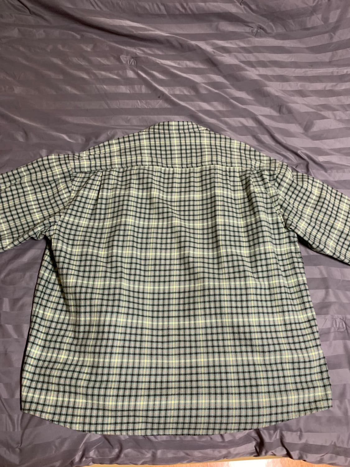 카키스 체크셔츠 상품이미지2