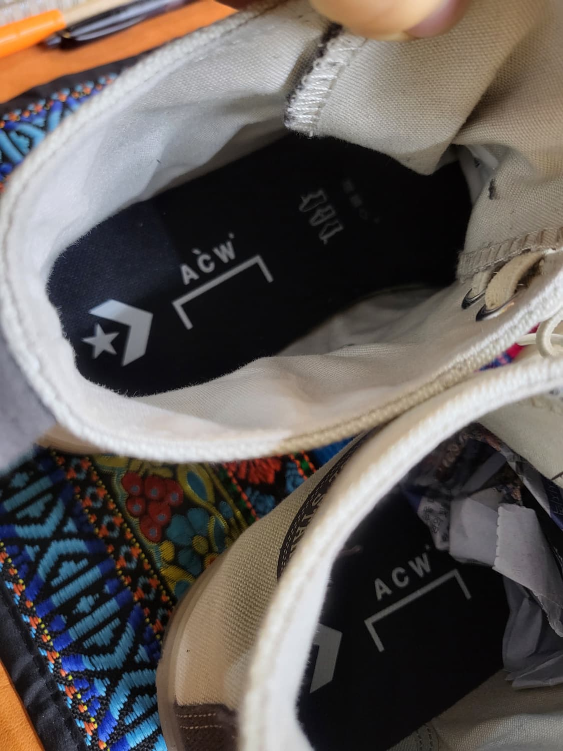 컨버스 ×어콜드월 척70 하이 실버버치 상품이미지6