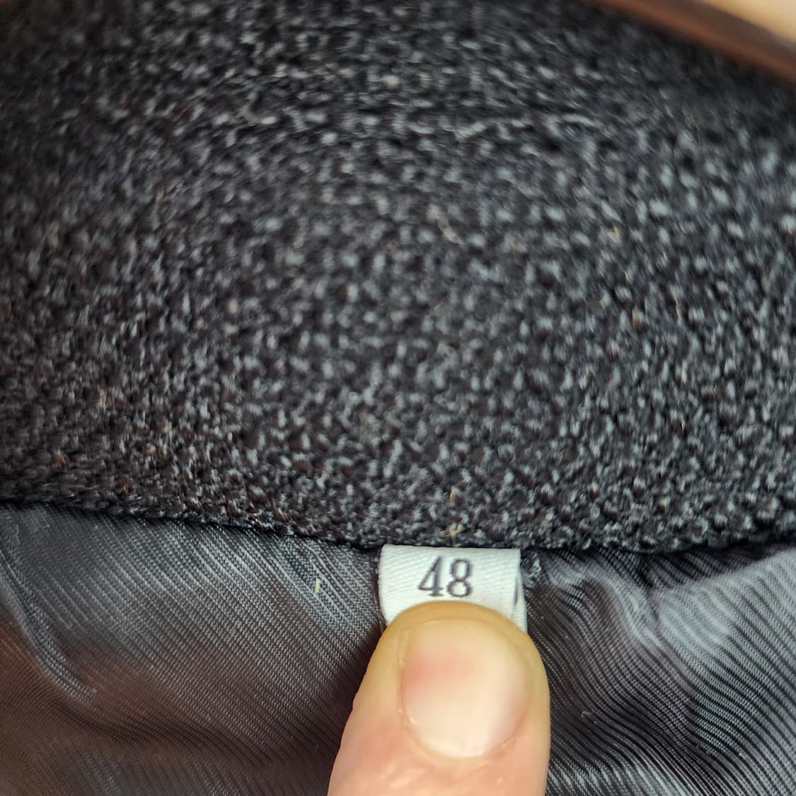 [48] noirer 노이어 더블 울 롱코트 상품이미지6