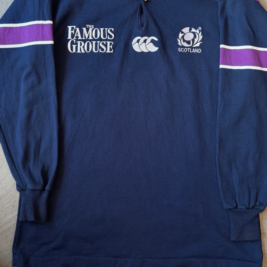 90s Vintage 90년대 뉴질랜드 생산 럭비 티셔츠  상품이미지4