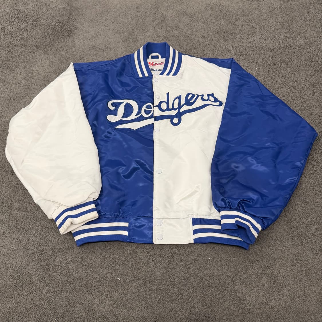 [정품/L] 마제스틱 LA다저스 스타디움 바시티 자켓 상품이미지2