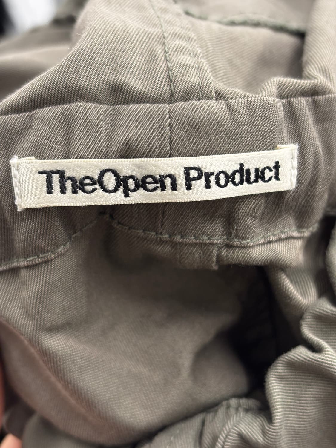 THE OPEN PRODUCT 더 오픈 프로덕트 카고 팬츠 카키 S~M 상품이미지5