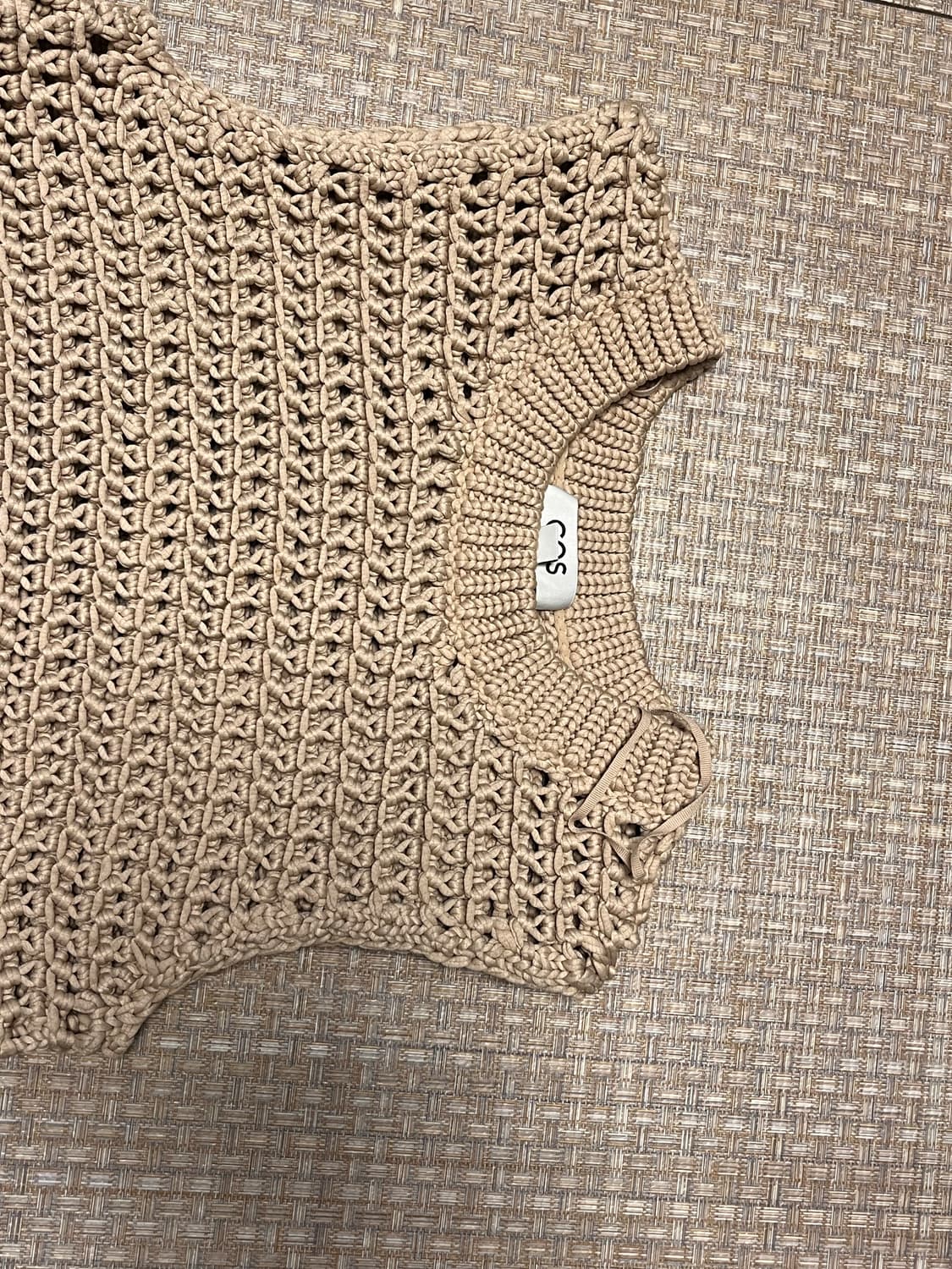 COS 청키 니트 베스트 XS 상품이미지2