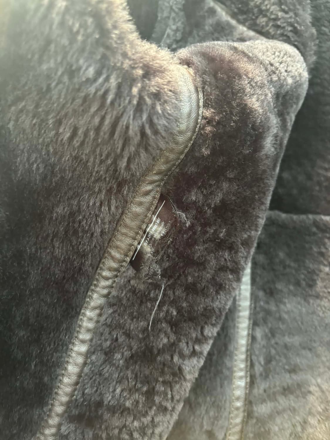 조르지오 아르마니 브레스티드 양가죽 무스탕 자켓 상품이미지9