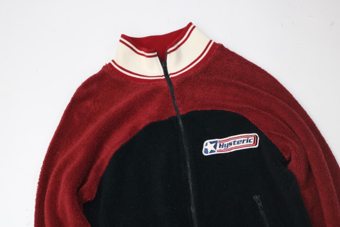 HYSTERIC GLAMOUR 히스테릭 글래머 빈티지 타월 지퍼업 자켓 상품이미지3