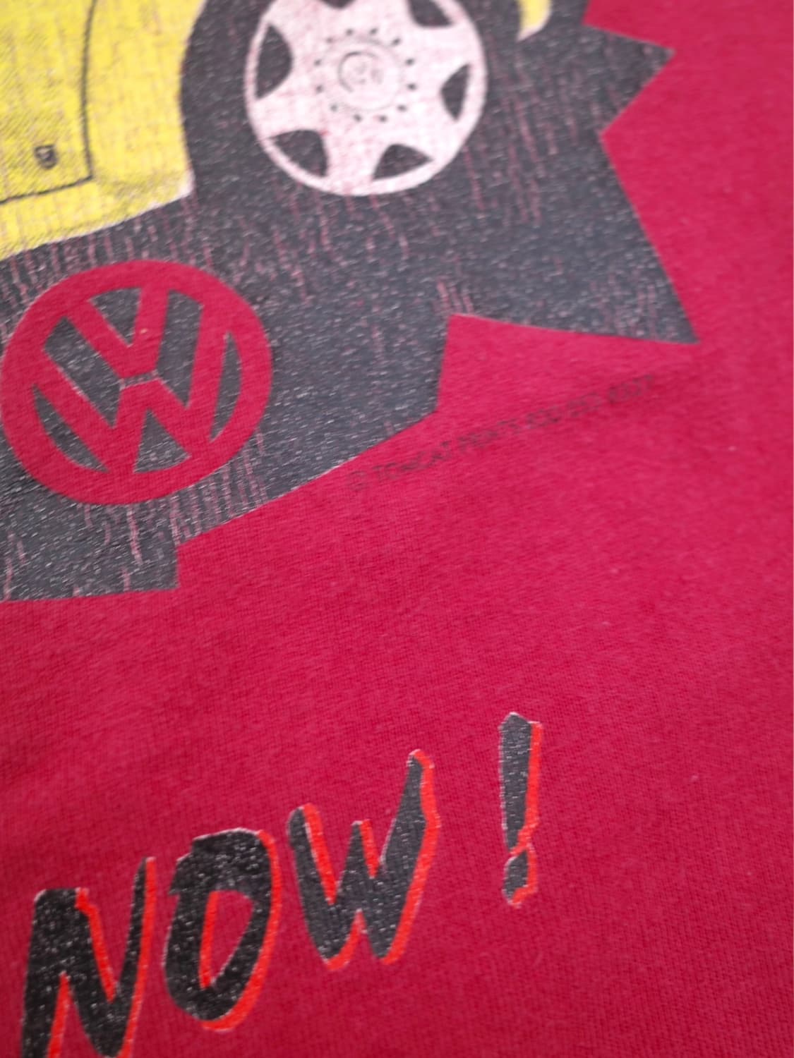 90’s 폭스바겐 비틀 프로모 티셔츠 상품이미지3