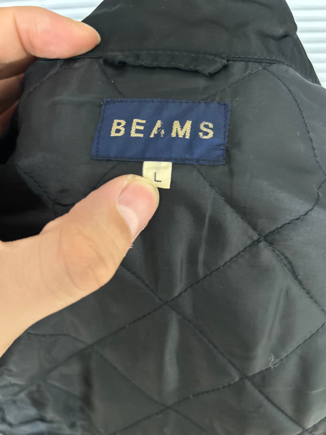 BEAMS 나일론 플라이트 라이더 자켓 L 상품이미지10