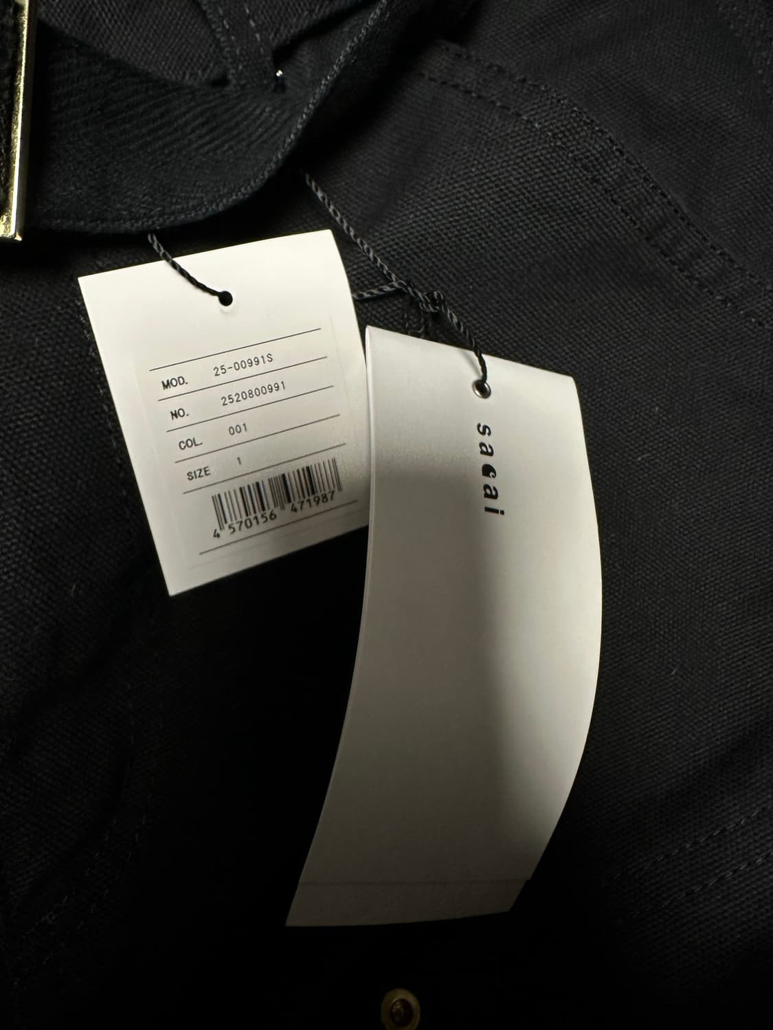 25FW 칼하트 사카이 덕 팬츠 1사이즈 상품이미지4