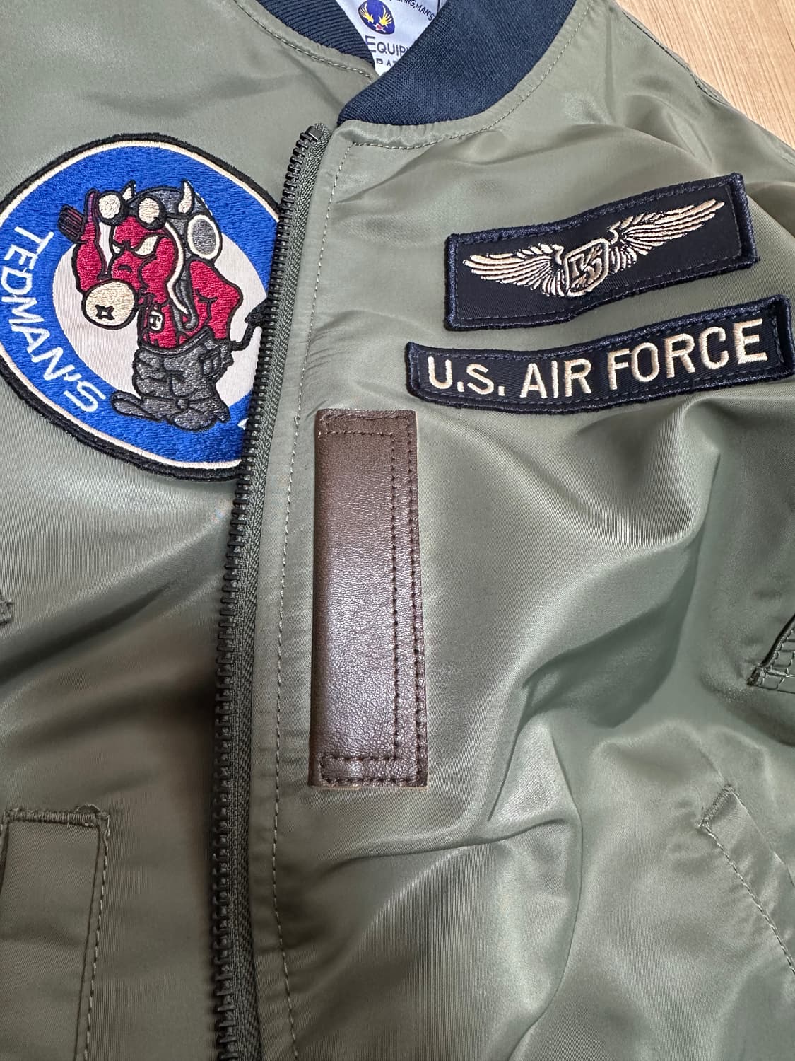 테드컴퍼니 ma-1  데빌맨 항공점퍼 상품이미지6