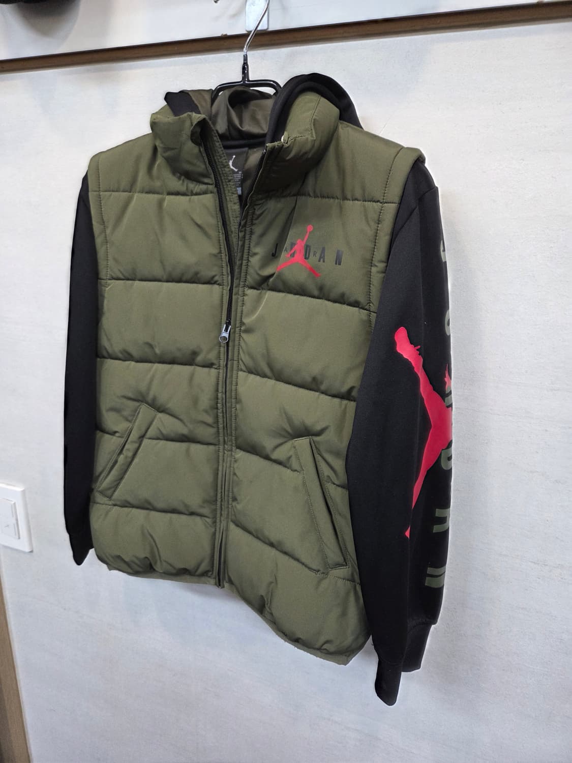 조던 써마핏 주니어 키즈 패딩 후드집업 10~12 상품이미지4