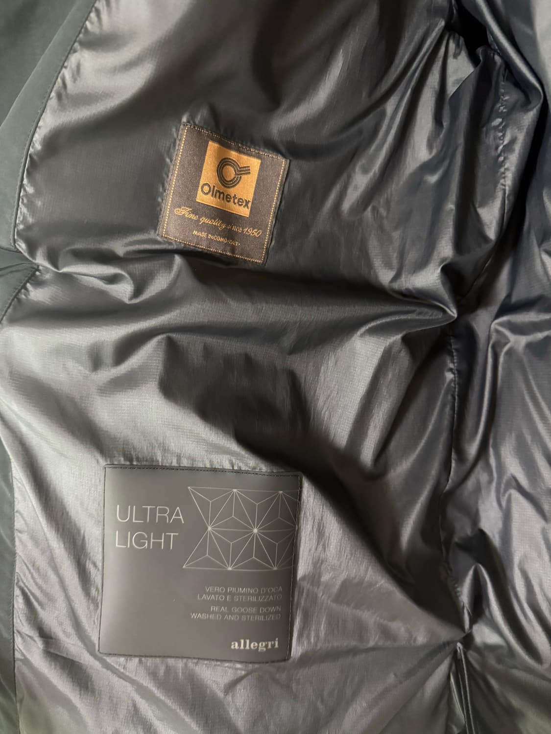 알레그리 italy Olmetex AirDown 퀼팅 점퍼 상품이미지5