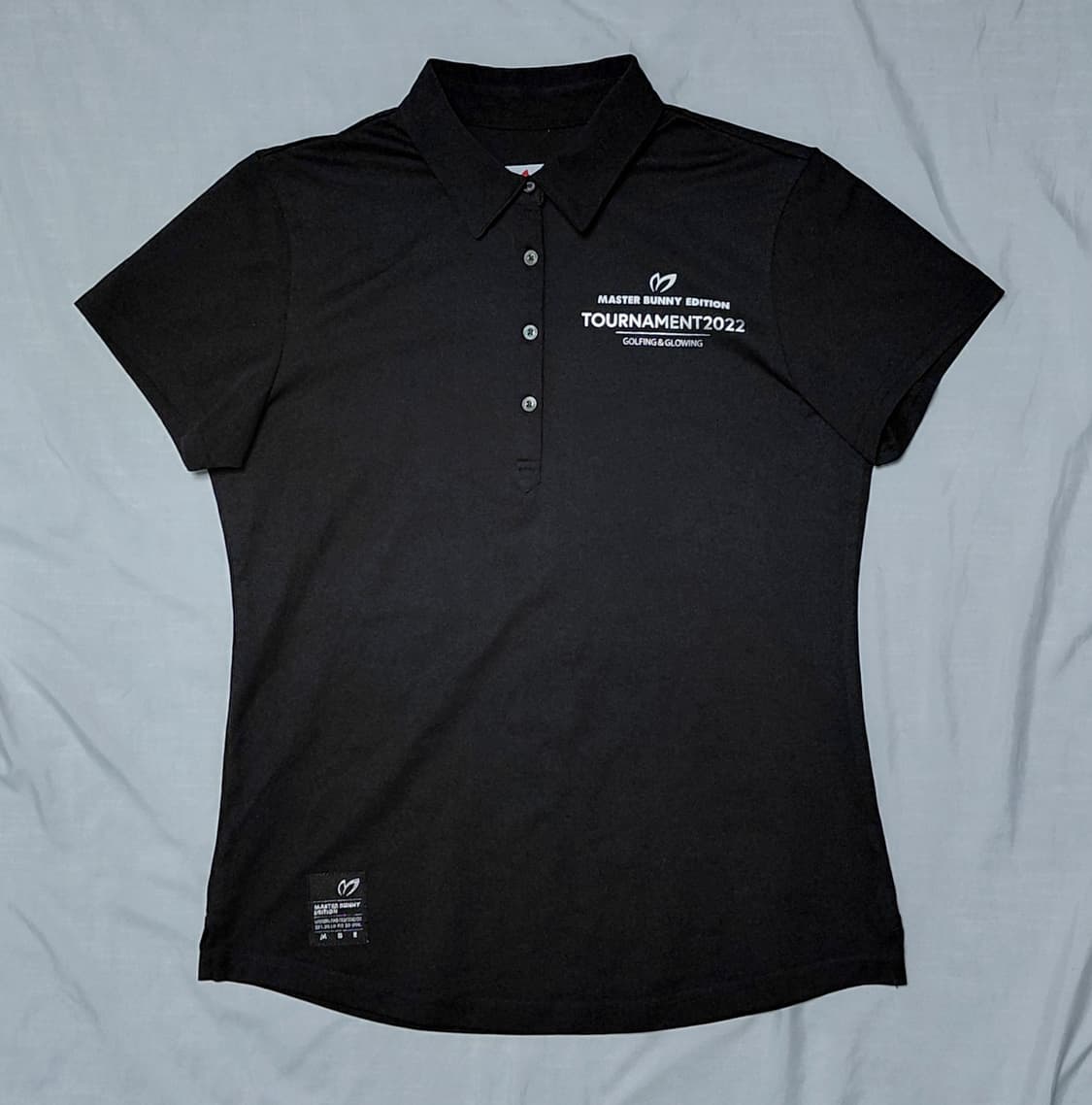 [정품/1] 마스터바니 에디션 22시즌 토너먼트 로고 기능성 골프 반팔 상품이미지1