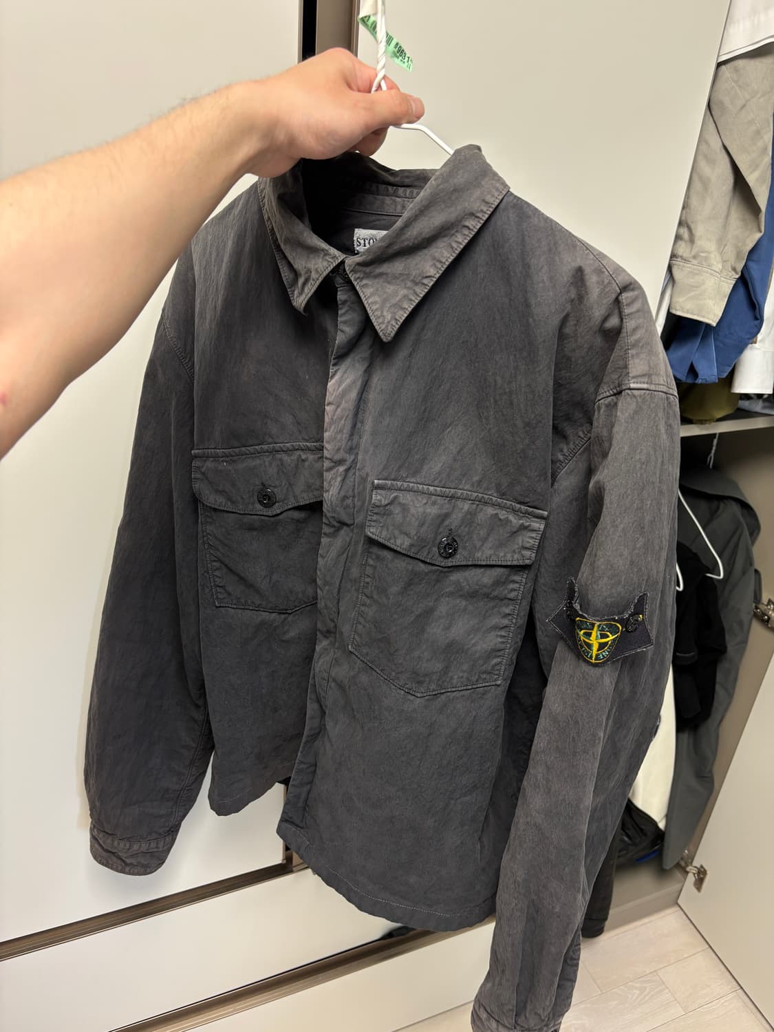 스톤아일랜드 가먼트 00s 자켓 상품이미지4