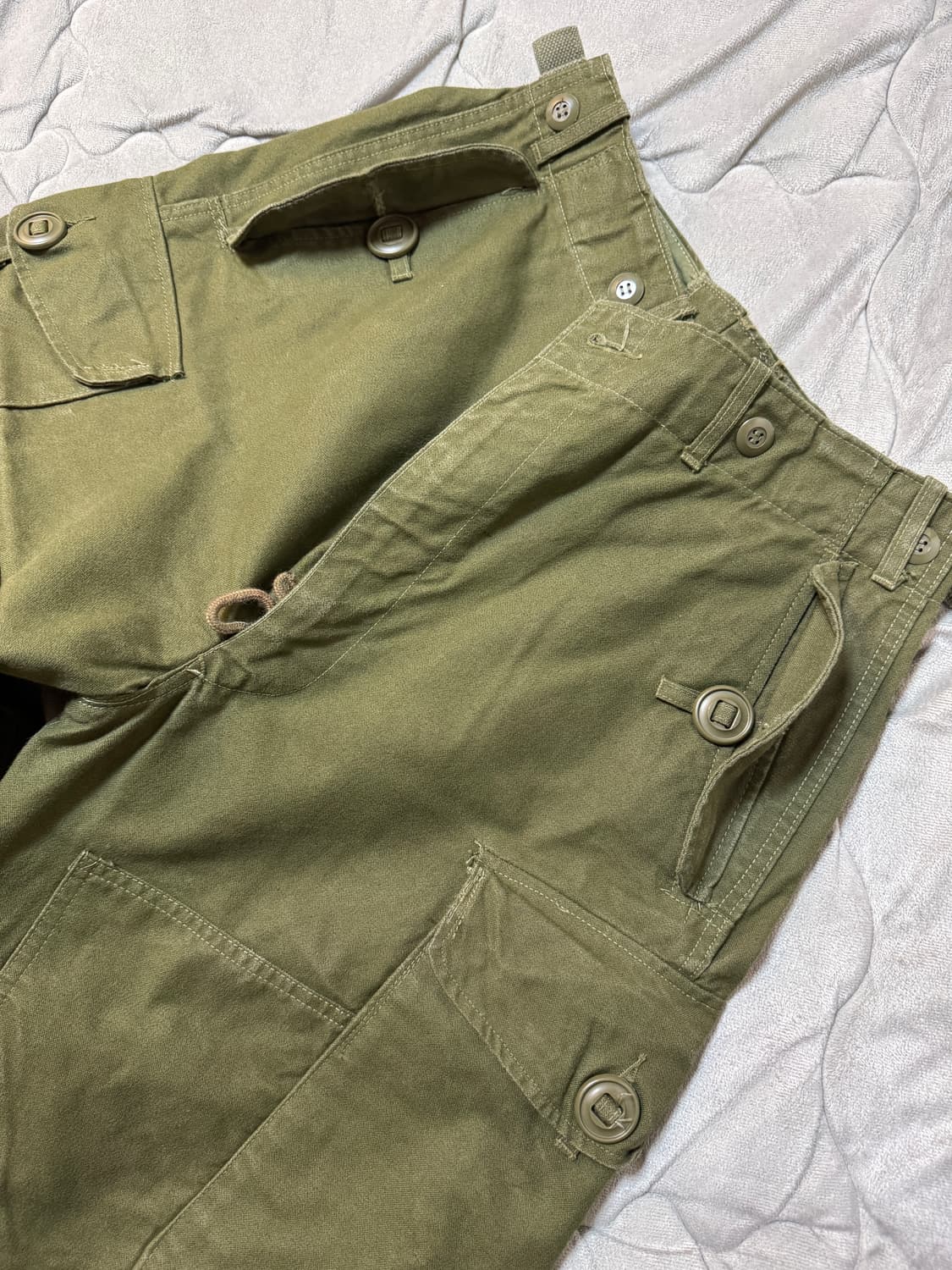 레어 67년도 캐나다군 밀리터리 팬츠 상품이미지7