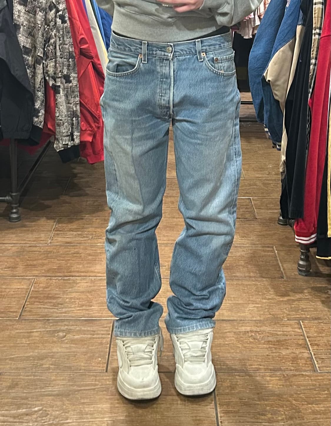 [HI] 리바이스 501 데님 연청 상품이미지1