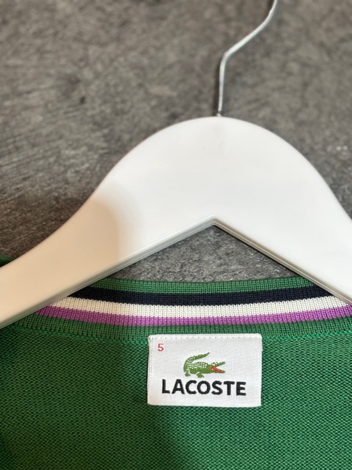 라코스테 가디건 5사이즈 105사이즈 상품이미지5