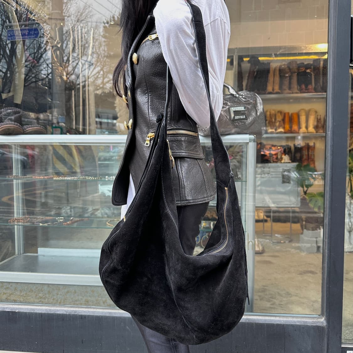 엘리자베스 앤 제임스 스웨이드 새들백 상품이미지9