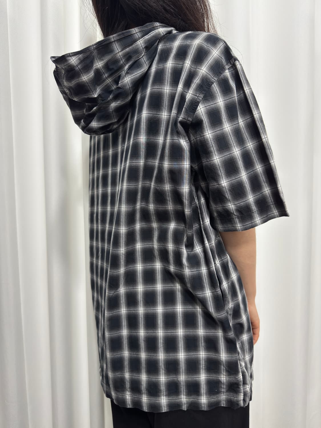check hood zipup 상품이미지4