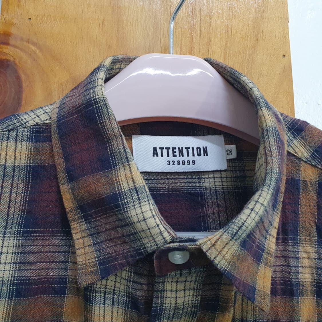 ATTENTION 체크 셔츠(105) 상품이미지9