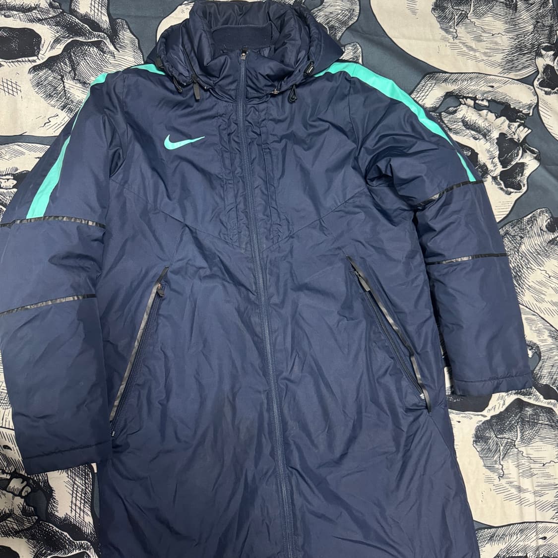 나이키 로고 롱패딩 105 사이즈 상품이미지6