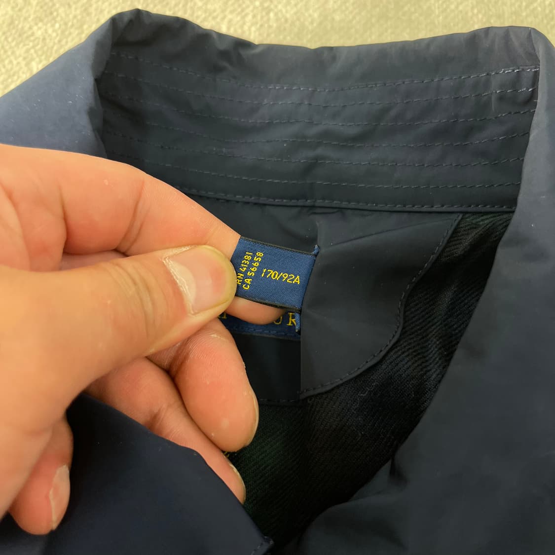 100 폴로랄프로렌 신형 발마칸 나일론 코트 상품이미지3