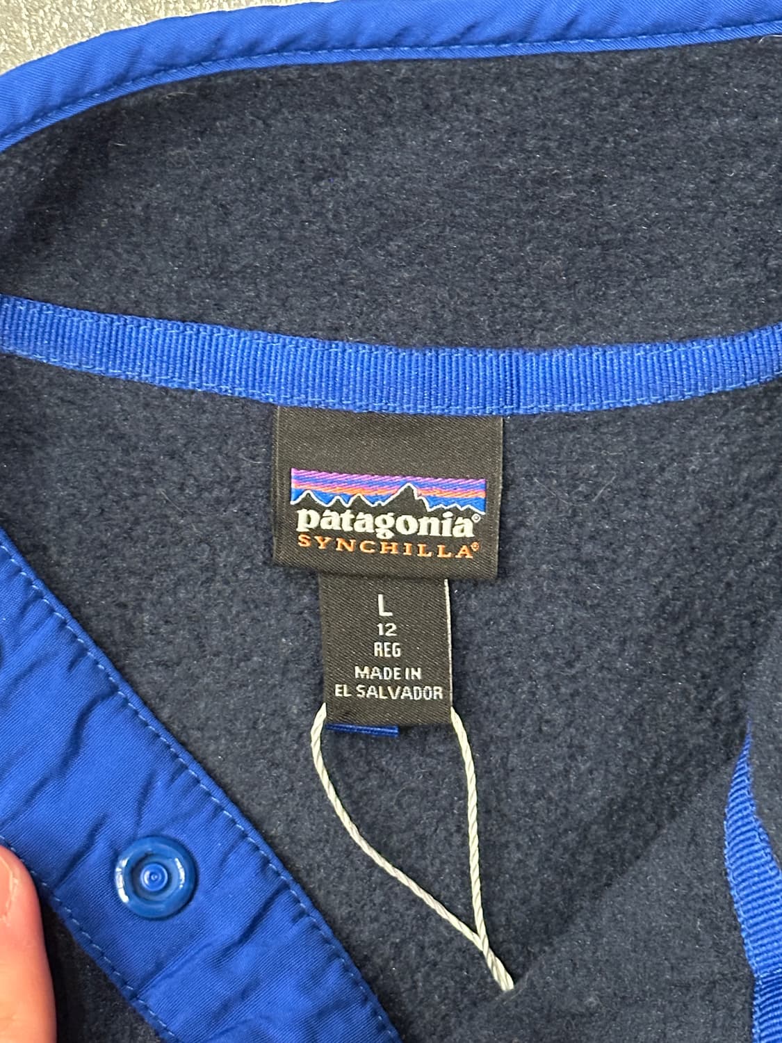 파타고니아 신칠라 스냅티 kids(12Y) L 상품이미지4