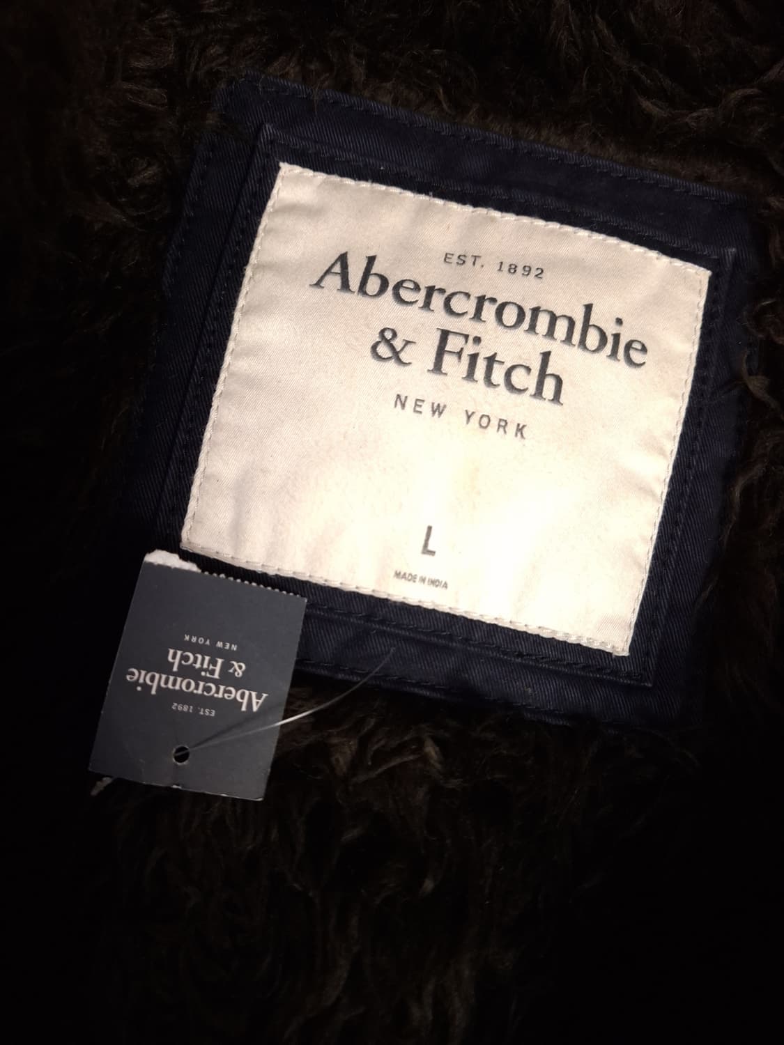 택새제품 오리지날 아베크롬비 울프죠 덱자켓 상품이미지5