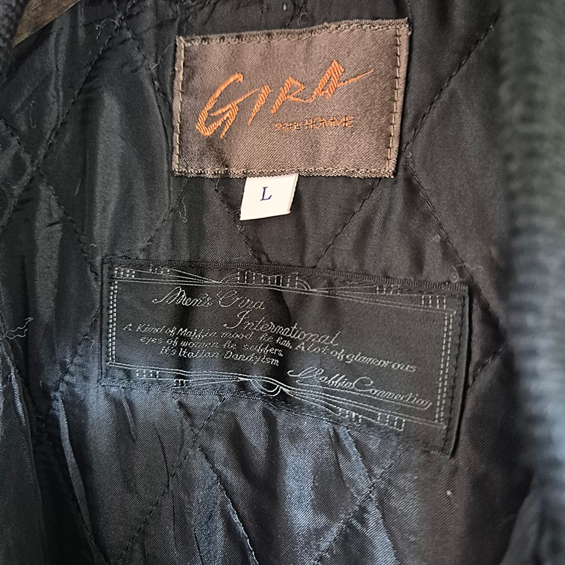 80s ~ 90s GIRA pour homme 봄버 자켓 상품이미지5