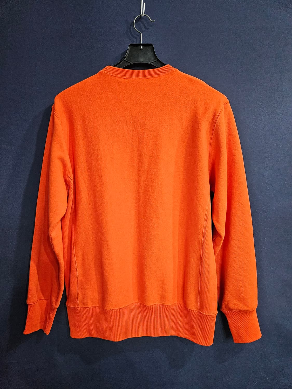 챔피온 오렌지컬러 남성 110 기모 맨투맨  상품이미지2