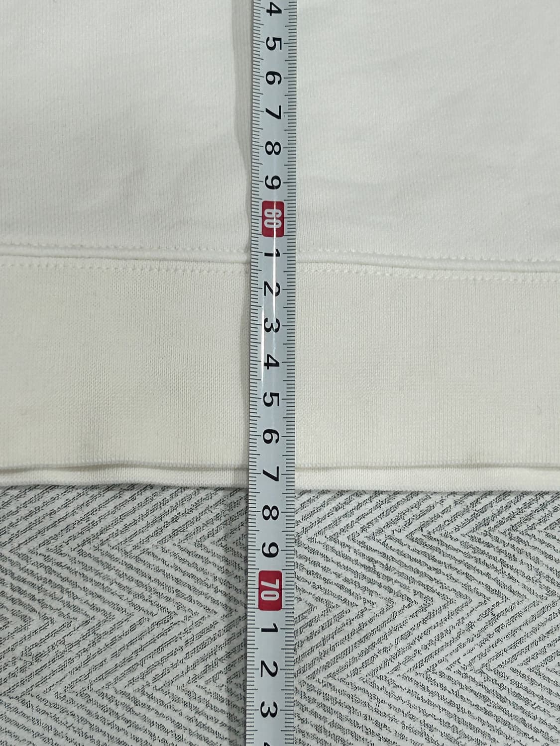 라코스테 아이보리 로고 맨투맨 남성 L 100 상품이미지8