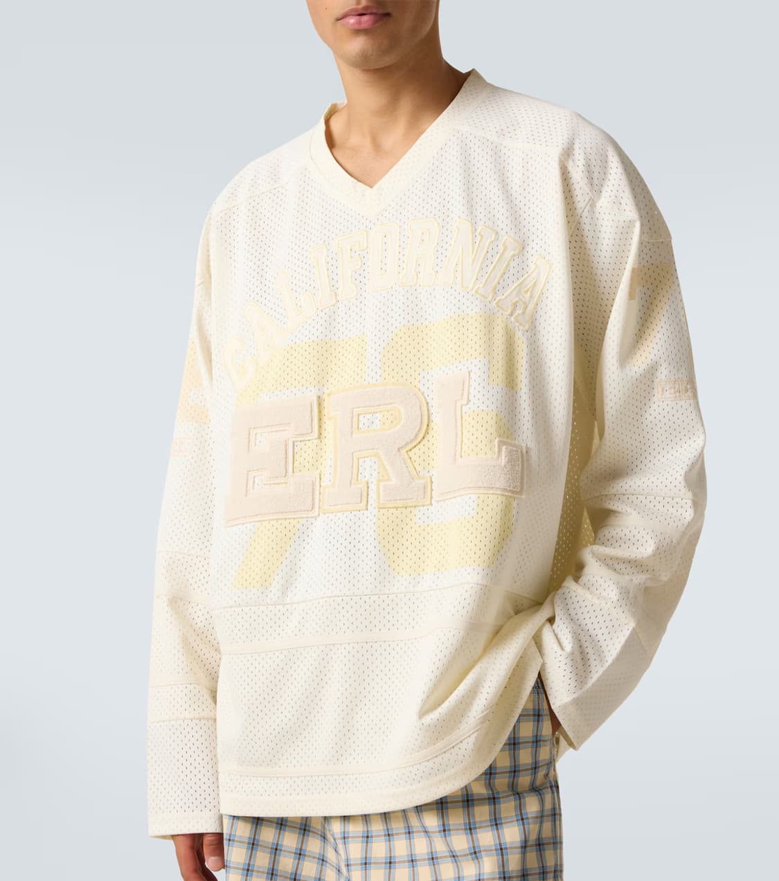 ERL 캘리포니아 하키 져지 티셔츠 S 상품이미지1