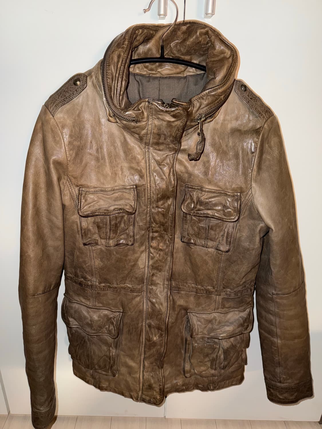 양가죽 퍼 아우터 상품이미지2