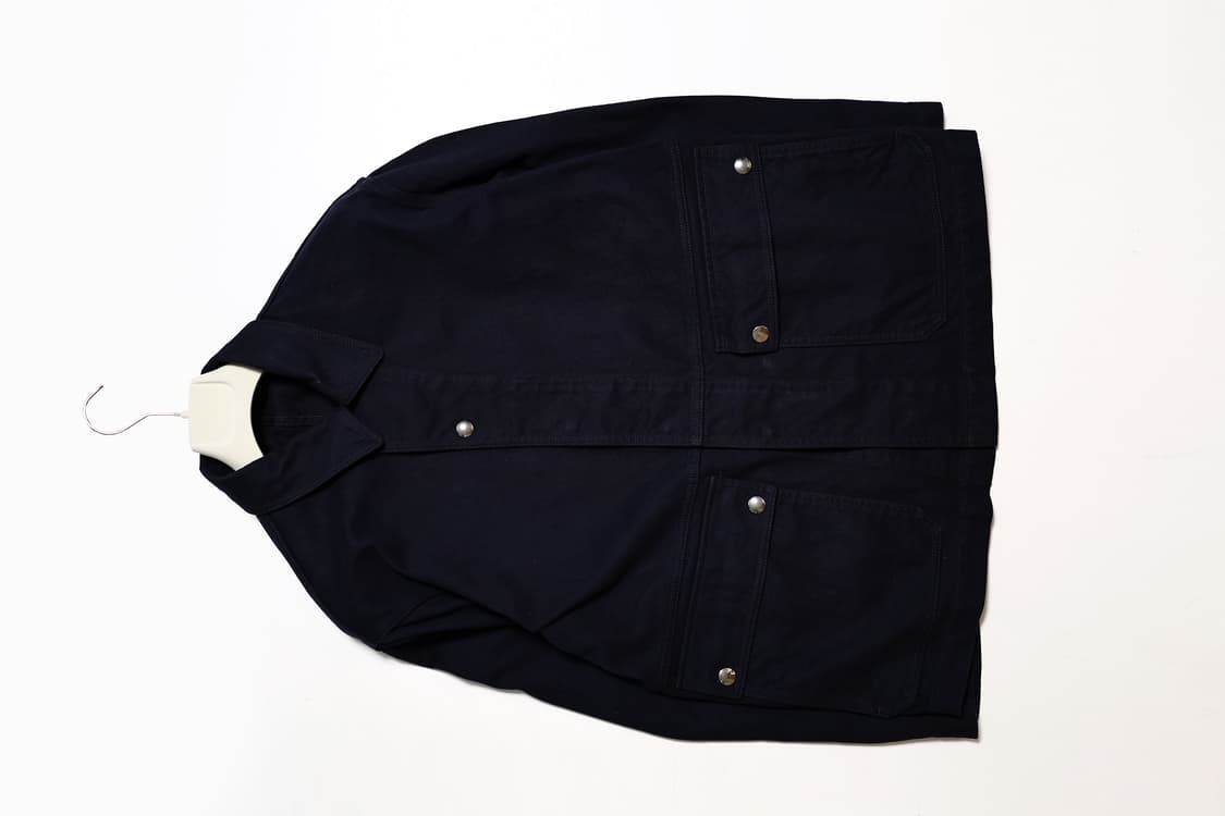 [S] 더로우 the row 프랭크 frank 코튼 자켓 인디고 상품이미지2