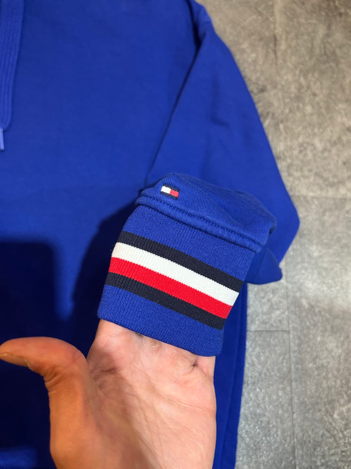 타미힐피거 후드티 티셔츠 S 상품이미지4