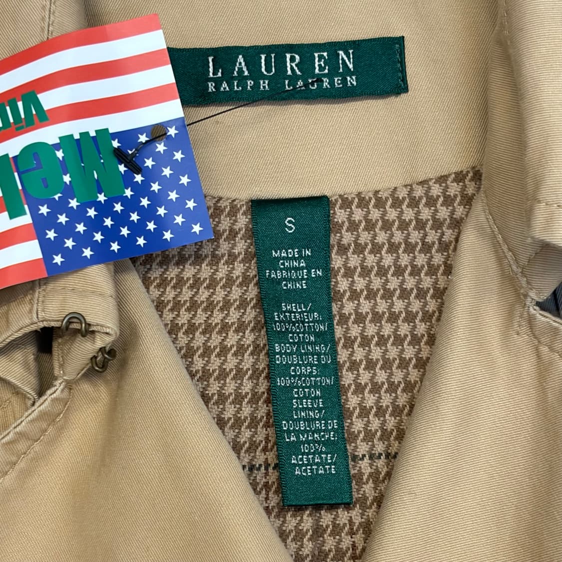 USA 랄프로렌 하프 트렌치 코트 상품이미지6