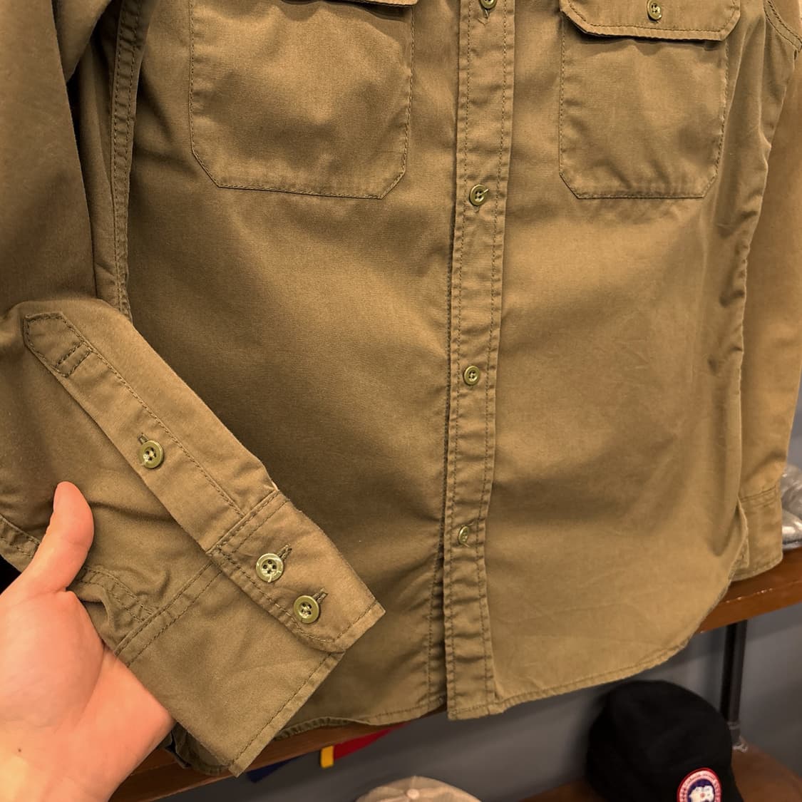 90s 아비렉스 U.S 에어포스 플라이트 셔츠자켓 백스텐실 N962 상품이미지4