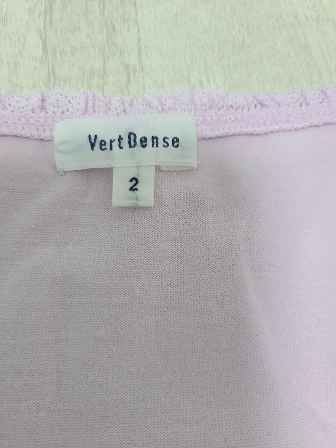 핑크 보라색 레이어드 티 상품이미지4