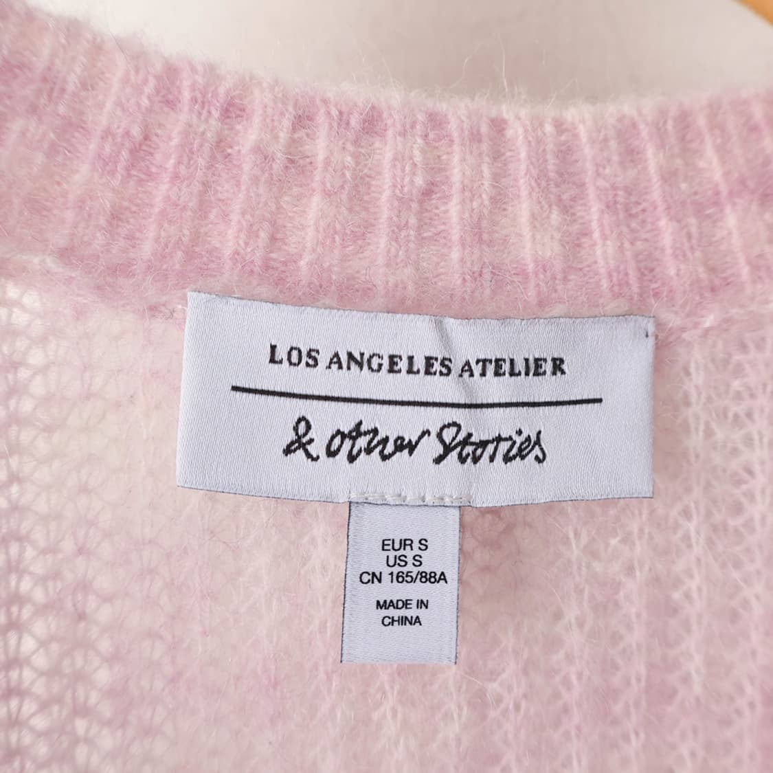 55/앤아더스토리즈 알파카 울 니트 가디건 상품이미지6