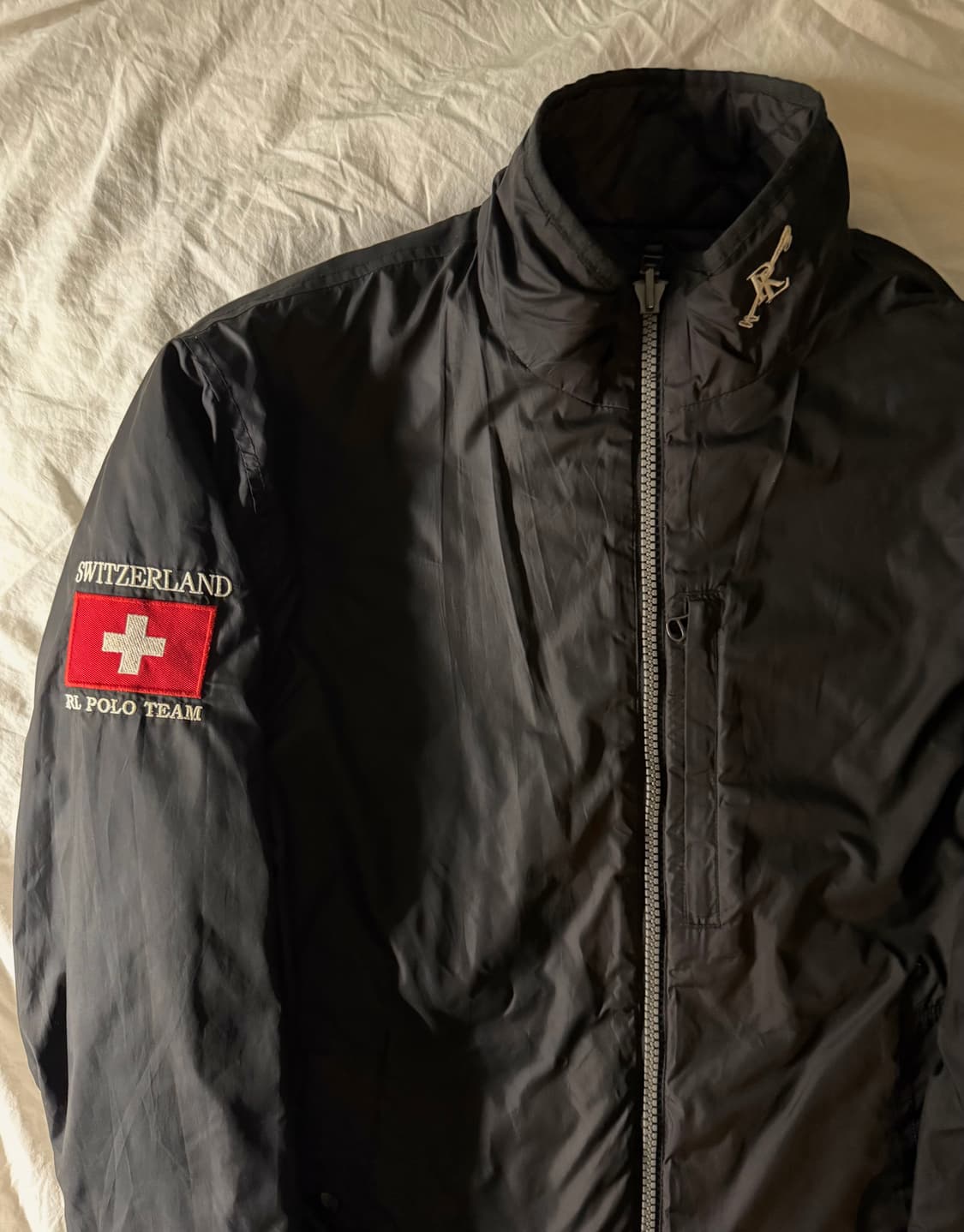 폴로 스위스 리버시블 경량패딩 M 상품이미지4