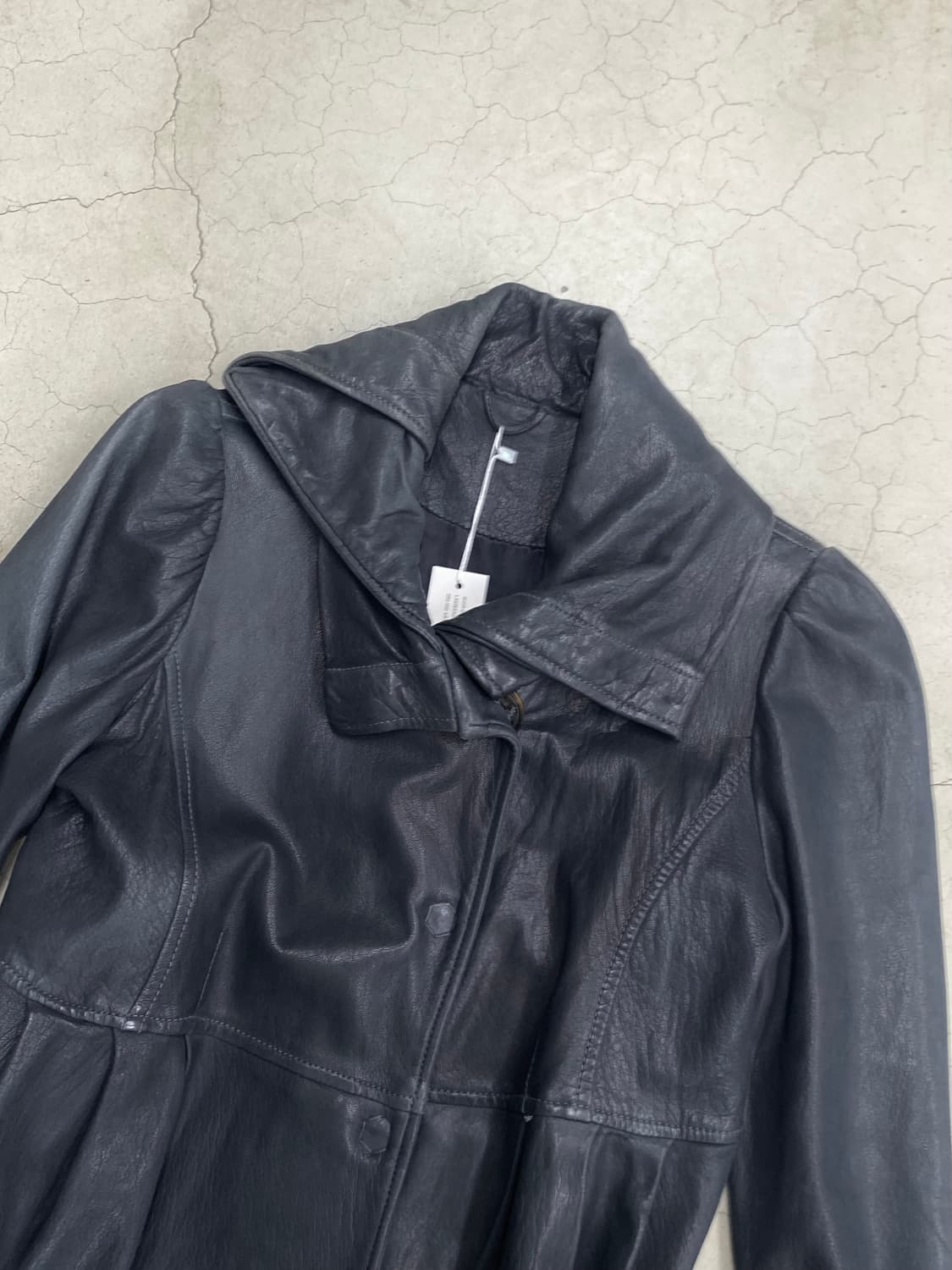 조르지오 브라토 램스킨 퍼프 레더 자켓 상품이미지7