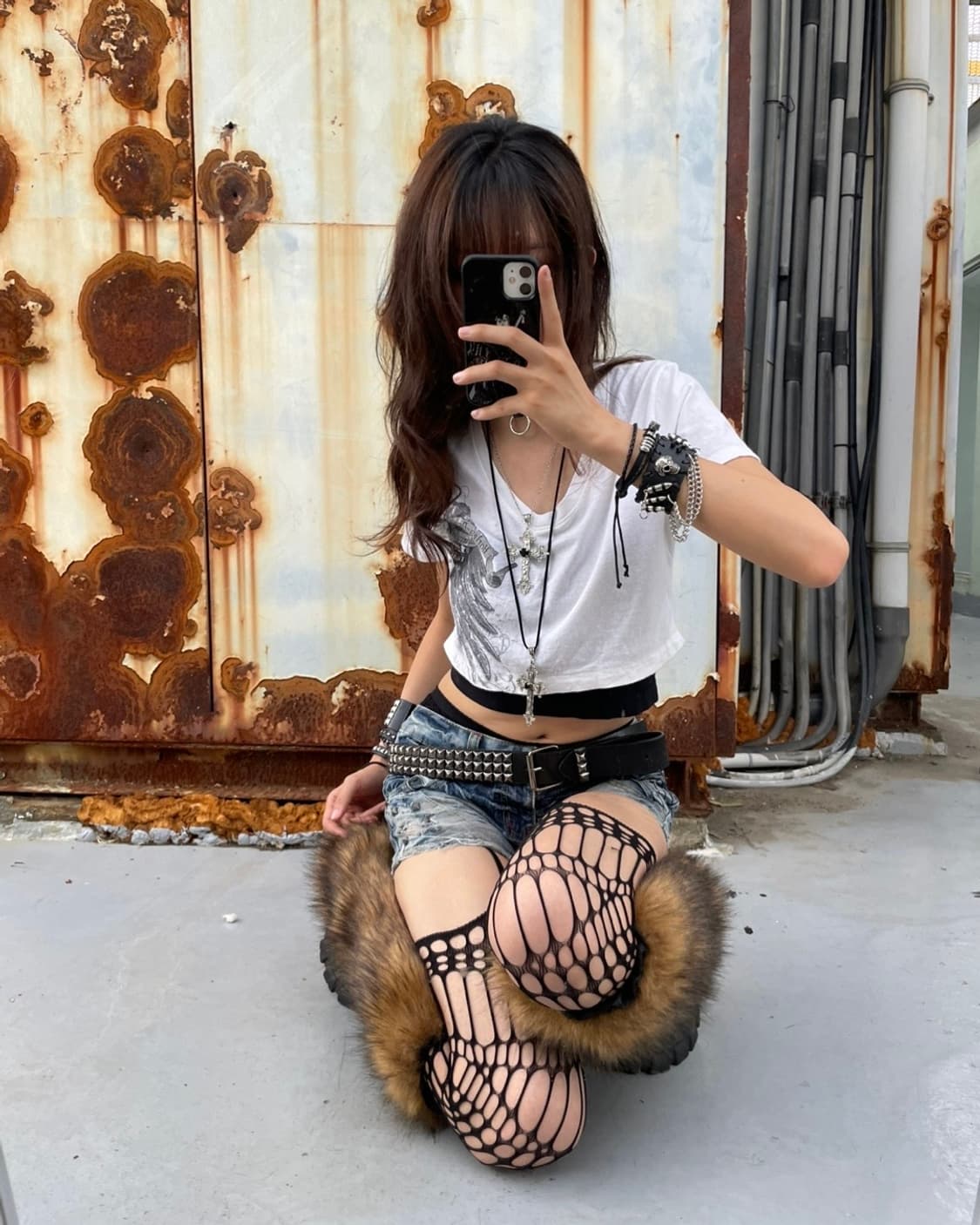 🎸Harley-Davidson 화이트 탑🎸 상품이미지2