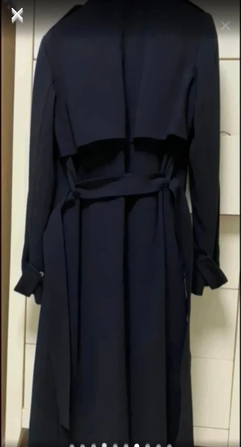 띠어리블랙트렌치코트 상품이미지7