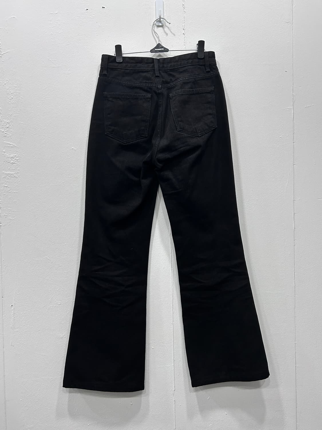 노티아 Notia 부츠컷 블랙 데님팬츠 청바지 S 상품이미지4