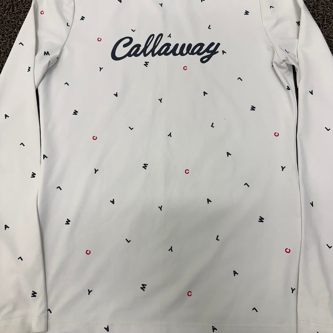 캘러웨이 여성 골프웨어 이너 기능성 긴팔 화이트 90사이즈 상품이미지2