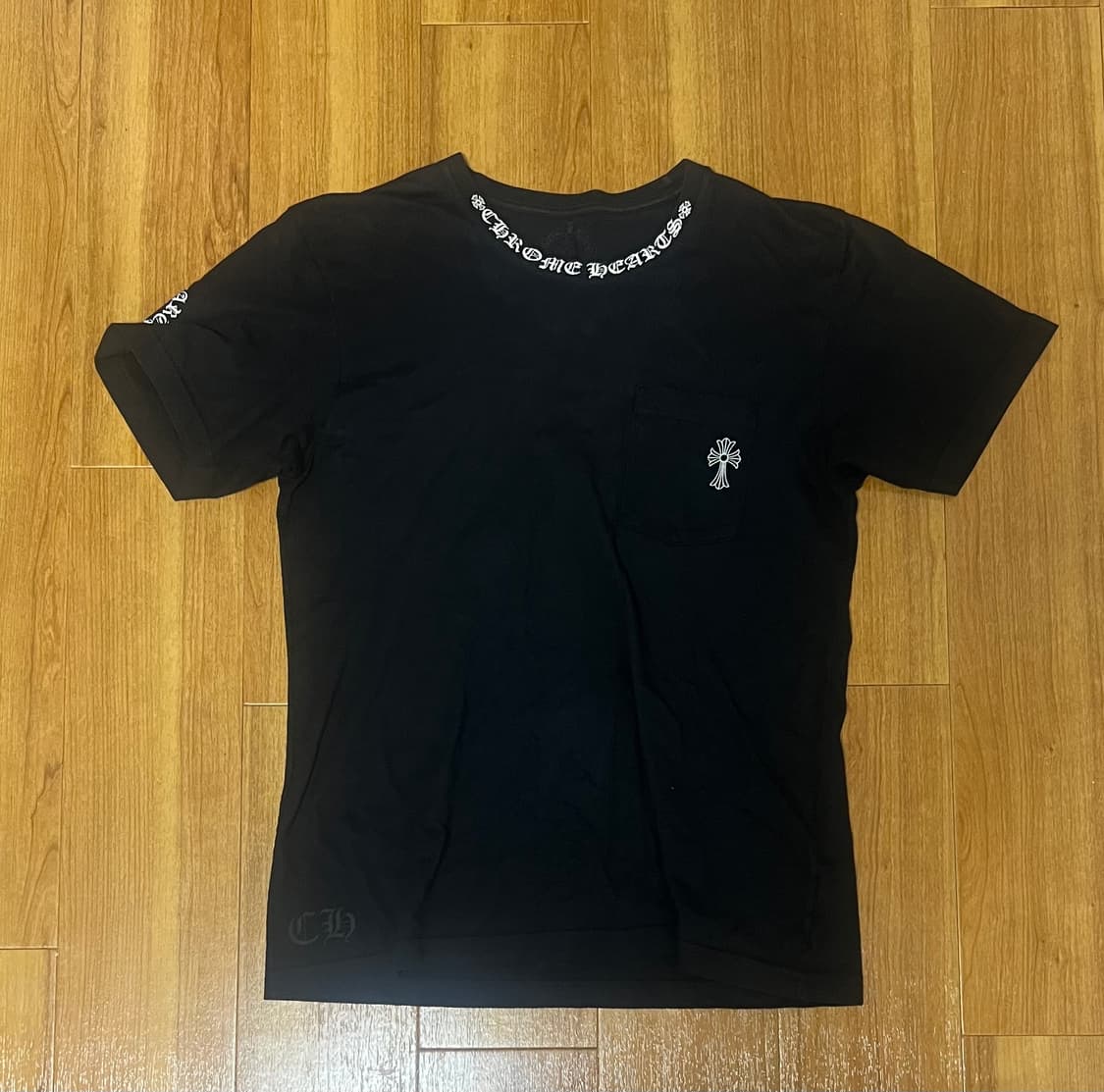 CHROME HEARTS 크로스넥 프린트 티셔츠 상품이미지3